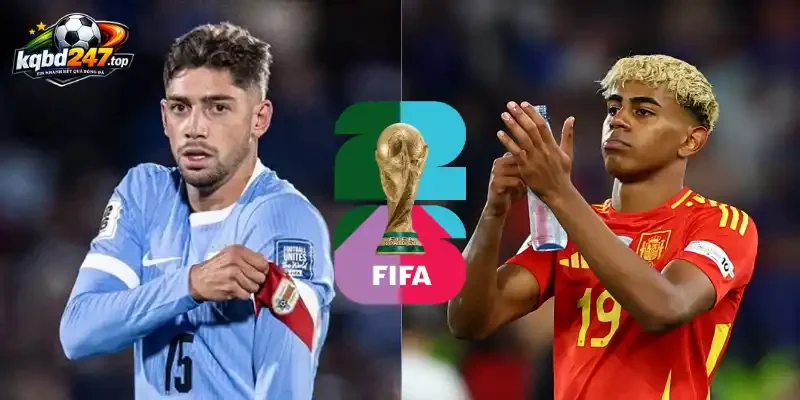 Kèo Nhà Cái Uruguay Vs Tây Ban Nha - Bảng H World Cup 07h00 27/06/2026 4 Danh sách cầu thủ được chọn ra sân của Uruguay và Tây Ban Nha