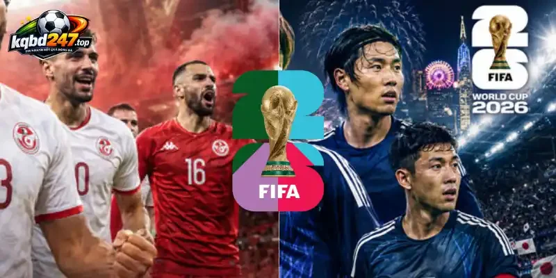 Soi Kèo Nhà Cái Tunisia Vs Nhật Bản - Bảng F World Cup 11h00 21/06/2026 5 Soi kèo nhà cái trận đấu giữa đội tuyển Tunisia vs Nhật Bản